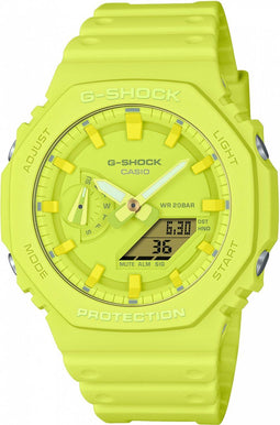 G-Shock GA-2100-9A9ER - Polshorloge - 20 ATM waterdicht - Heren