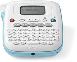 Brother PT-N20 - Labelprinter - Thermo transfer 12 mm/sec - Blauw/Wit