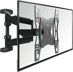 Vogel's BASE 45 L - Draaibare muurbeugel 180° voor tv 40"-82" - Zwart