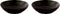 Palmer Bord diep Jungle Aurora 21 cm Bruin Bruin Stoneware 2 stuk(s)