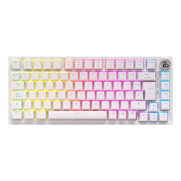 Draadloos toetsenbord Newskill NS-KB-PYROSPRO-IV Wit Qwerty Spaans QWERTY