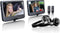 Lenco DVP-1046BK - Draagbare DVD Speler - 2x 10 inch schermen - 2x Hoofdtelefoons en 2x Montagebeugels - Zwart