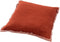 Dutch Decor BURTO - Kussenhoes van gewassen katoen Potters Clay 60x60 cm - oranje - met rits