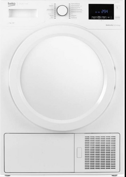 Beko DS7335PX0 - Warmtepompdroger - A+ energieklasse - 65 dB geluidsniveau - EcoGentle™ technologie (Outlet)