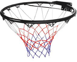 Engelhart Basketbalring - Diameter 46 cm - Inclusief net - Zwart