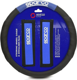 Stuurhoes + kussentjes voor veiligheidsgordel Sparco SPC1111KAZ Universeel