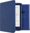 imoshion E-reader Hoesje - Geschikt voor Kobo Clara HD - Vegan Leather Bookcase - Donkerblauw