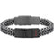 Police Heren-Armband Metaal One Size Zwart 32019271