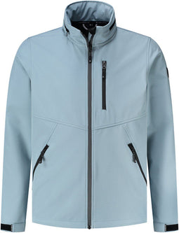 Kjelvik Sil Softshelljas - Heren - Winddicht en waterafstotend - Blauw (2023)