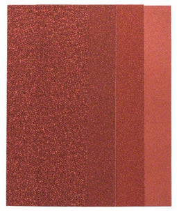 Bosch 2607019498 - Oscillerend schuurpapierset - 25-delig 93 x 230 mm (5 stuks korrel 60, 5 stuks korrel 80, 5 stuks korrel 120, 10 stuks korrel 240)