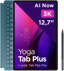 Lenovo Yoga Tab Plus - 12,7" - 2944x1840 - Blauw