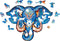 UNIDRAGON Houten Puzzel Voor Volwassenen Dier - Eeuwige Olifant - 102 stukjes - Small 25x19 cm