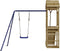 vidaXL - Speelhuis - geïmpregneerd - grenenhout