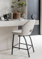 MUST Living Counter chair Bloom,100x54x57 cm, polaris natural, seat height 65 cm