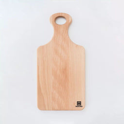 HOCHO Snijplank - Beukenhout - 345x170x15 mm met Handvat - Natuurlijke Houtkleur