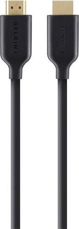 Belkin HDMI - High-Speed HDMI-kabel met Ethernet - 4K resolutie - 2m Zwart