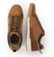 Milanoro - Sneakers voor heren - Comfortabel waterbestendig PU-leder - Cognac