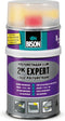 Bison 2K Expert Polyurethaanlijm set 900 g, supersterke 2-componentenlijm, (zee)watervaste lijm, bestand tegen extreme omstandigheden, makkelijk in gebruik