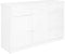 vidaXL - Dressoir - met - 6 - lades - 113x35x73 - cm - massief - grenenhout - wit