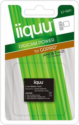 IIQUU DGP002 - Reserve Accu AHDBT-401 - 1160 mAh