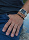 Casio CA-53WF-8BEF - Polshorloge - Quartz - Crème - 34 mm