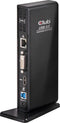 Club 3D SenseVision CSV-3242hD - USB 3.1 Gen 1 Dual Display Docking Station - 2x HDMI DVI-D