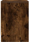 vidaXL - Nachtkastjes - 2 - st - met - lade - 39x28x41 - cm - gerookt - eikenkleurig
