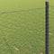 vidaXL - Hexagon - Hek - Grijs - 1,5x100 - m - Staal