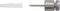 vidaXL - Spatscherm - keuken - 100x50 - cm - gehard - glas - transparant