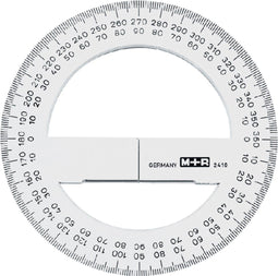 Kompasroos M+R 2410 100mm polystyrol transparant - 10 stuks