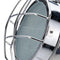 Stoere industriële lamp - 64CM - Draaibaar - Metaal Hout - Zilver/Wit