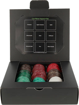 Scentchips® Cosy Winter Cadeauset – Waxmelts – Geurwax – Geschenkdoos – Huisparfum – Geurbrander – Verzameldoos 36 Geurchips – Winter Giftbox