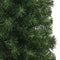 vidaXL - Kunstkerstboom - met - standaard - smal - 210 - cm - PVC - groen