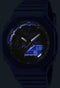 G-Shock GMA-S2100BA-2A1ER - Dames Horloge - 20 ATM waterdicht - Carbon-hars mix - Blauw