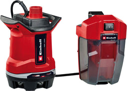 Einhell Accu Vuilwaterpomp GE-DP 18/25 Li Solo - Power X-Change - 18 V/Li-Ion - 7.500 l/u - Max. opvoerhoogte: 5 m - Max. dompeldiepte: 4 m - Afzuigend tot: 35 mm - ECO/BOOST modus - Excl. accu en lader