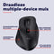 Trust Fyda - Kantoor Muis - Draadloos RF + Bluetooth 2400 DPI - Zwart