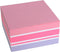 Info sticky notes - 400 vel - 75x75mm - wit, roze, paars - IN-5654-69