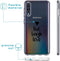 iMoshion Hoesje Geschikt voor Samsung Galaxy A30s / A50 Hoesje Siliconen - iMoshion Design hoesje - Transparant / Zwart / Live Laugh Love