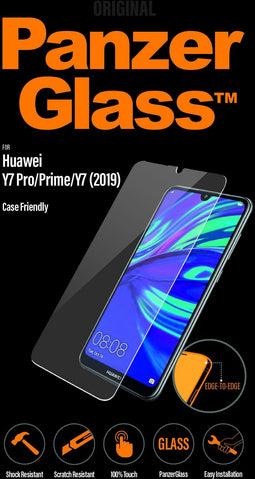 PanzerGlass 5345 - Screenprotector - Case Friendly - Voor Huawei Y7 Pro/Prime (2019)