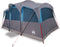 vidaXL - Familie - Tent - met - Raam - Koepel - Blauw - voor - 10 - Personen - - - Waterdicht