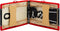 vidaXL - Massagetafel - inklapbaar - 2 - zones - hout - zwart - en - rood