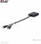 Club 3D CAC-1335 - HDMI + Micro USB naar DisplayPort™ Adapter - 4K120Hz of 8K30Hz - Zwart