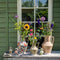 Return to Sender | Vaas 30 cm Poederroze met handvat - bloemenvaas
