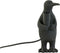 Light & Living Tafellamp Penguin - Zwart - 12x12x24cm - Modern