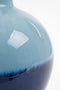 Mica Decorations Holm Vaas - H42 x Ø29 cm - Keramiek - Blauw