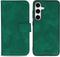 iMoshion Hoesje Geschikt voor Samsung Galaxy S24 Hoesje Met Pasjeshouder - iMoshion Uitneembare 2-in-1 Luxe Bookcase - Donkergroen
