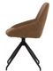 Dutchbone Laurel - Draaibare eetkamerstoel - 360° draaibaar - Cognac - 60 x 51 x 85