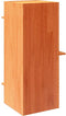 vidaXL - Kattenhuis - 43x43x90 - cm - massief - grenenhout - wasbruin