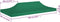 vidaXL - Partytentdak 270 g/m² - 580 x 291 cm - Groen