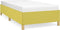 vidaXL - Bedframe - stof - groen - 90x190 - cm